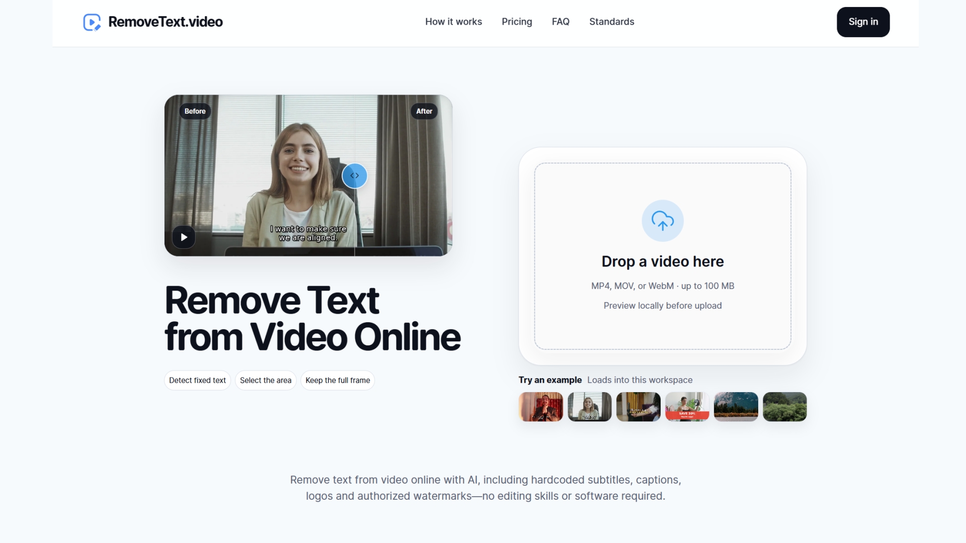 RemoveText.video screenshot