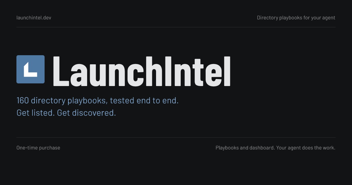 LaunchIntel screenshot