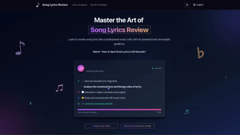 song-lyrics-review.com screenshot