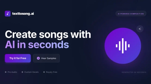 texttosong.ai screenshot