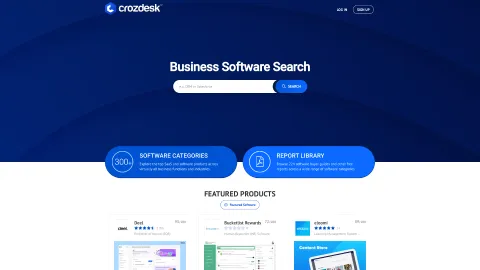 Crozdesk.com screenshot