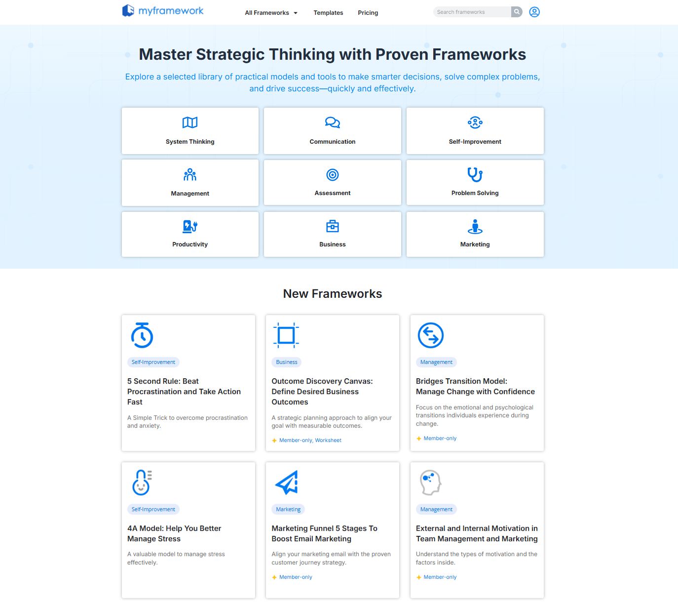 MyFramework screenshot