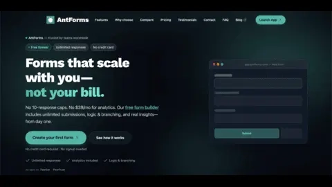 antforms.com screenshot