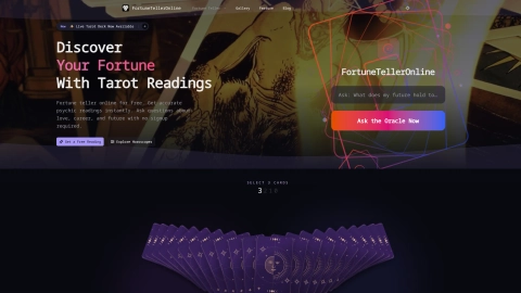 fortunetelleronline.app screenshot
