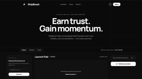 shipboost.io screenshot