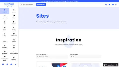 SaaSPages.xyz screenshot