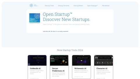 OpenStartup.tm screenshot
