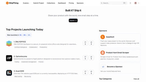 shipthing.com screenshot